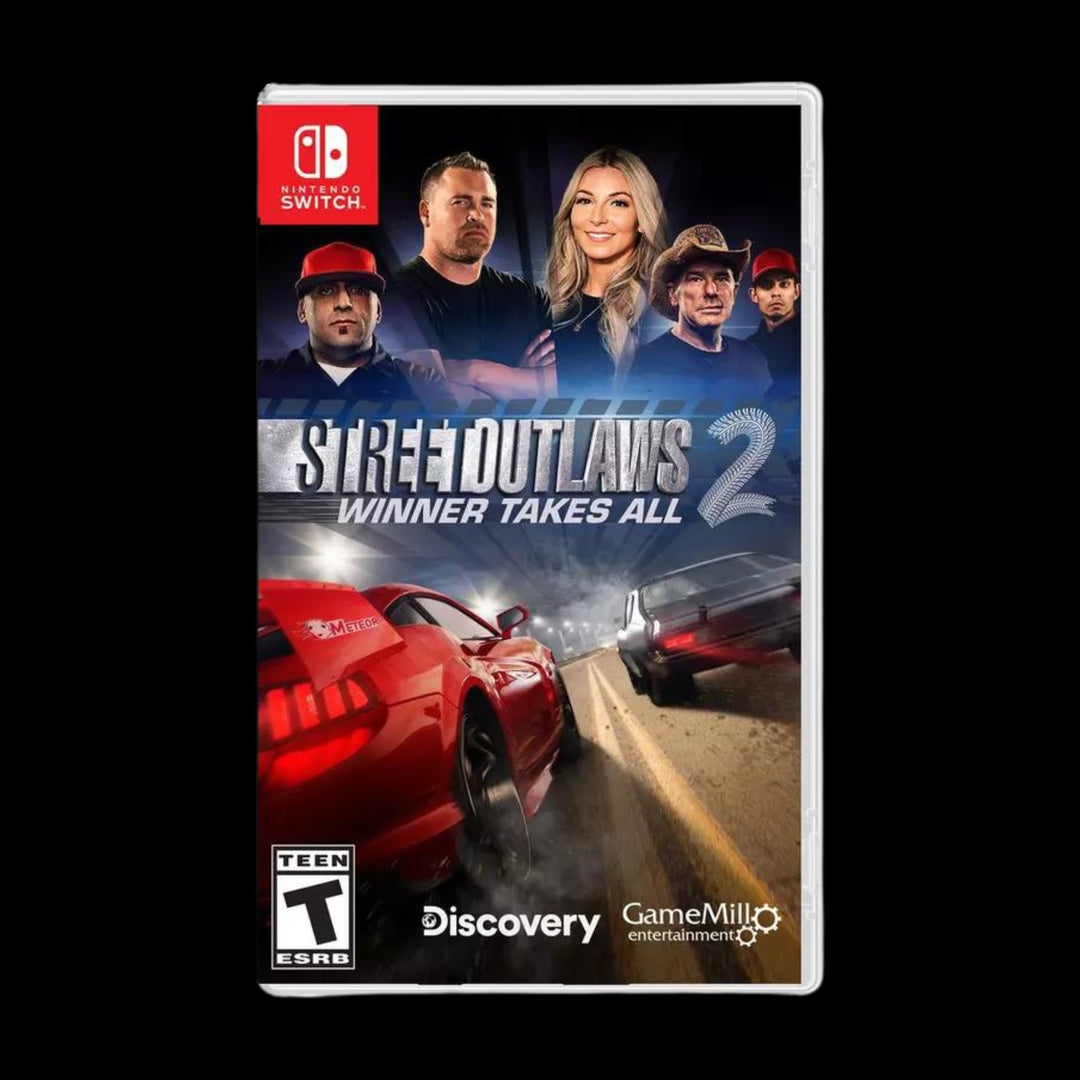 Front view of the case of Street Outlaws 2: Winner Takes All (NSW)