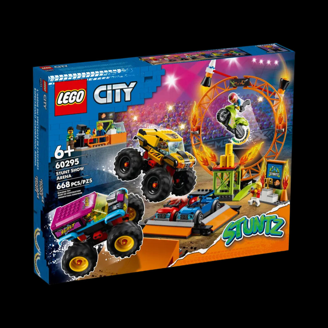 lego box of Stunt show arena 60295