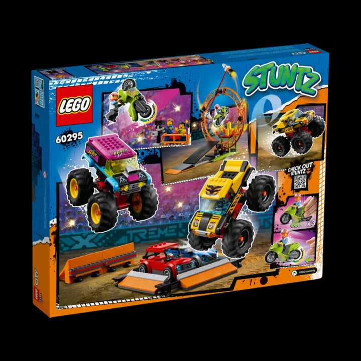 lego box of Stunt show arena 60295