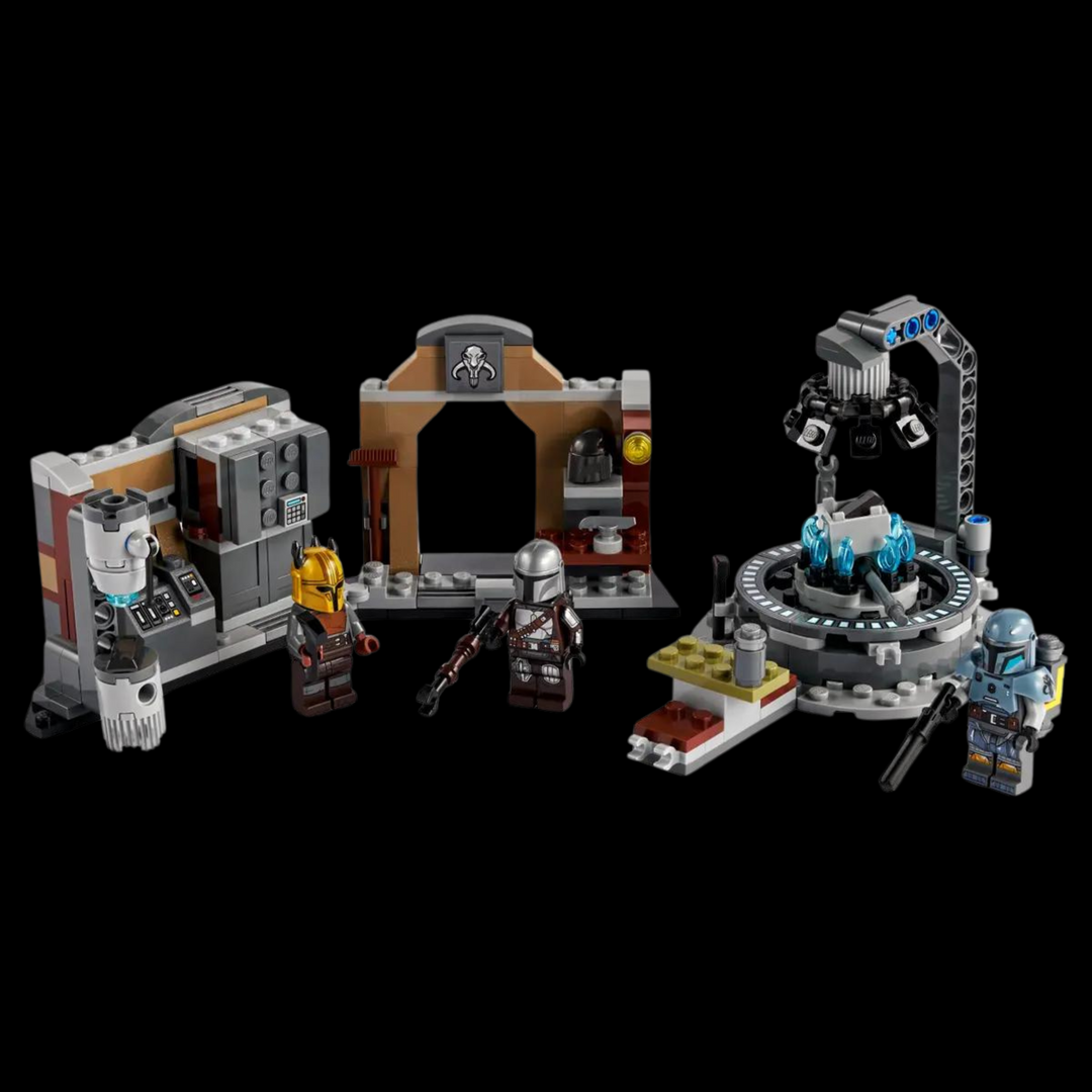 FULLY ASSEMBEL OF 75319 The Armorer’s Mandalorian™ Forge WITH ALL ELEMENTS