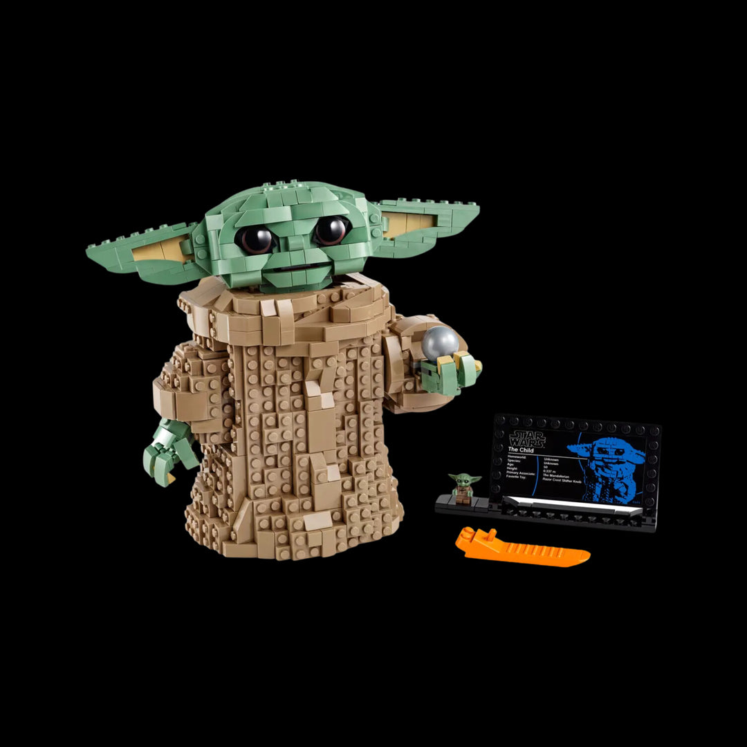 Fully asembel Star Wars™ The Child 75318 with all elements