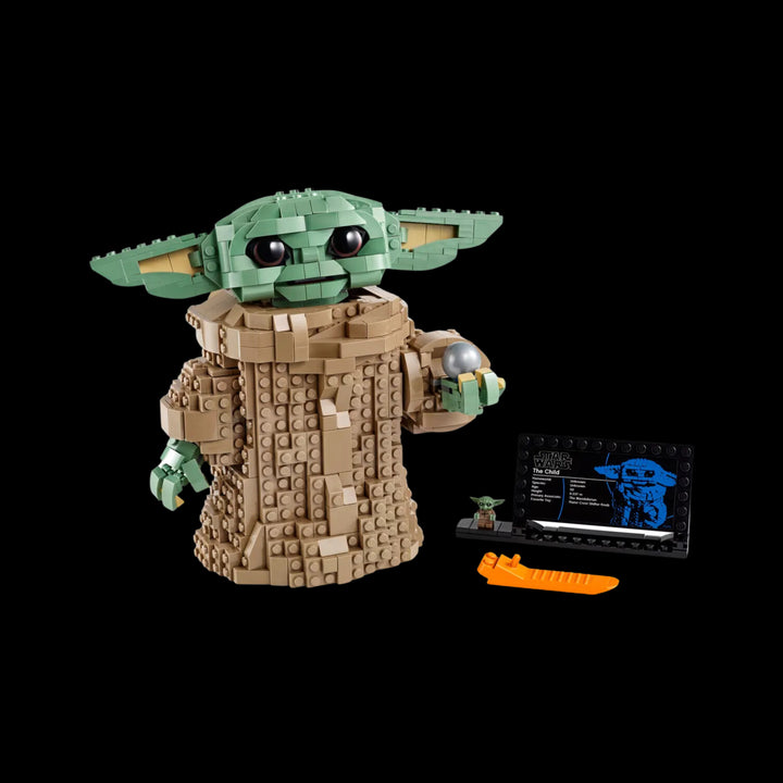 Fully asembel Star Wars™ The Child 75318 with all elements