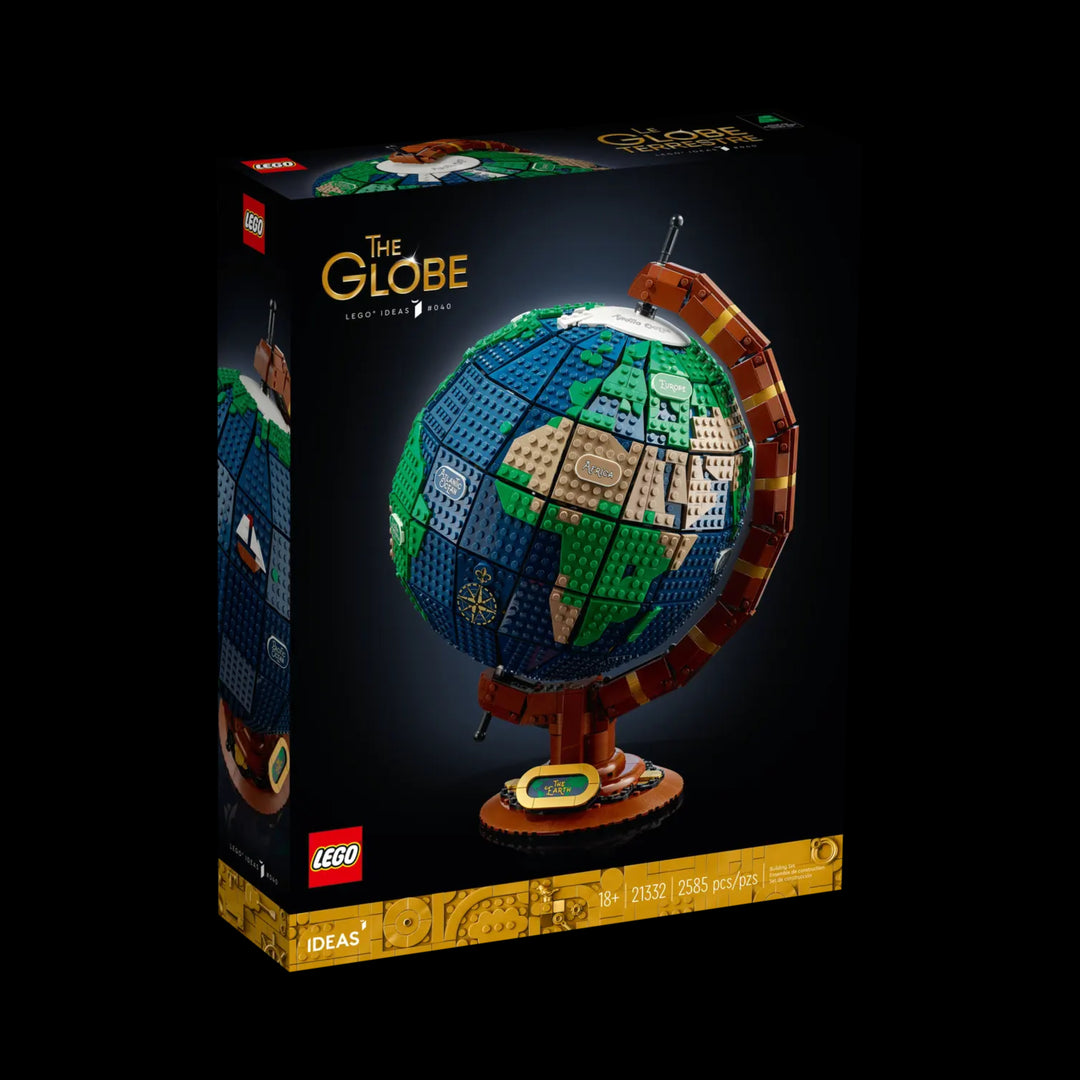 lego box of The Globe 21332