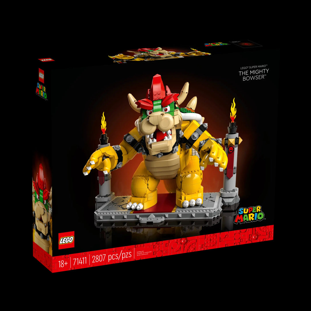 lego box of The Mighty Bowser 71411