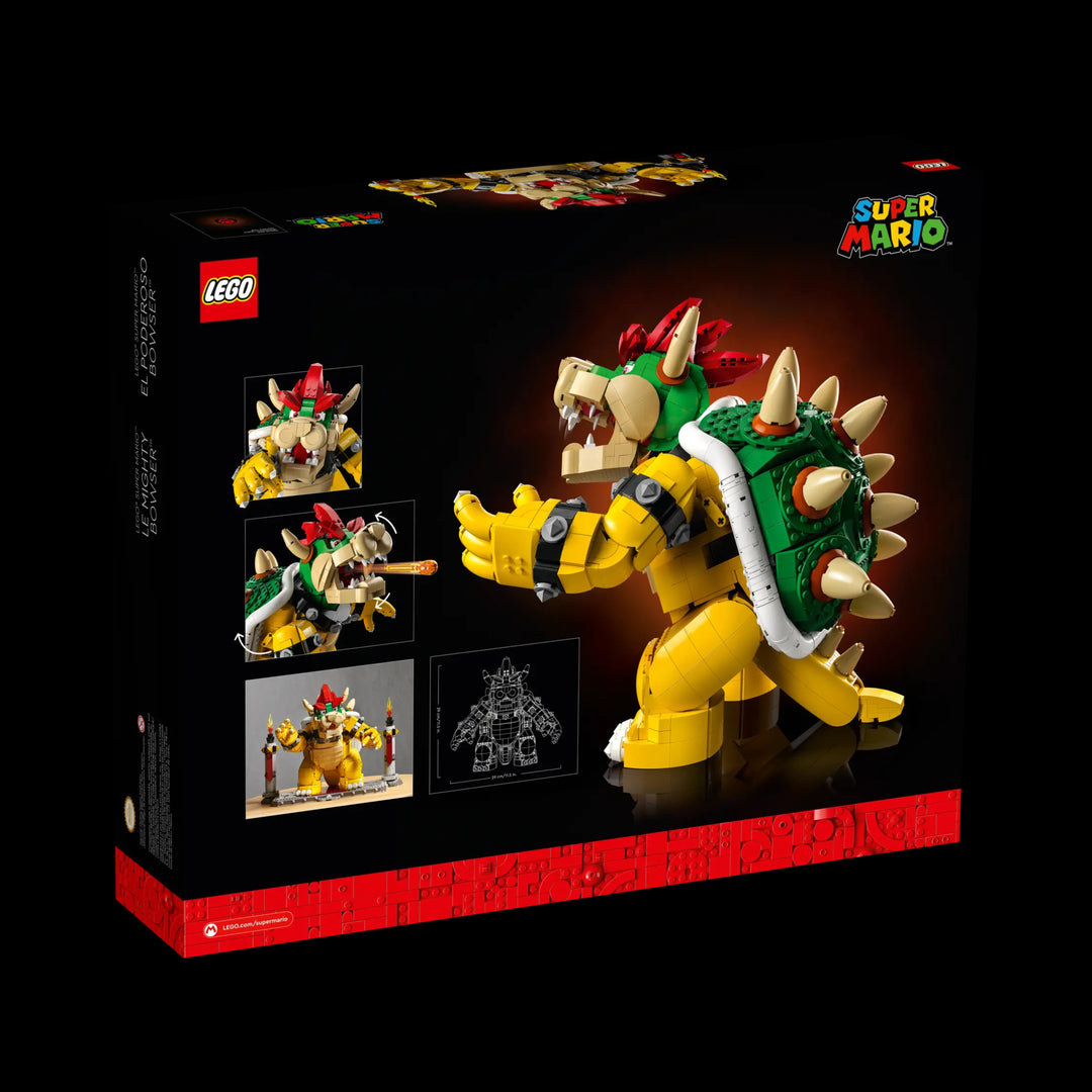 lego box of The Mighty Bowser 71411