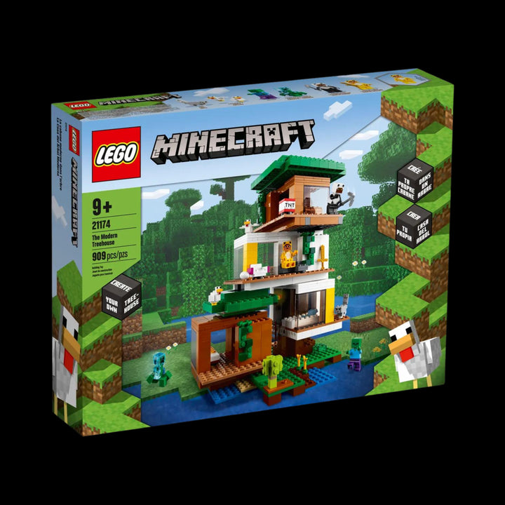 Lego box of The Modern Treehouse 21174