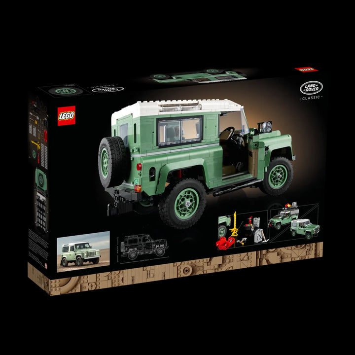 Lego box of Land Rover Classic Defender 90 10317