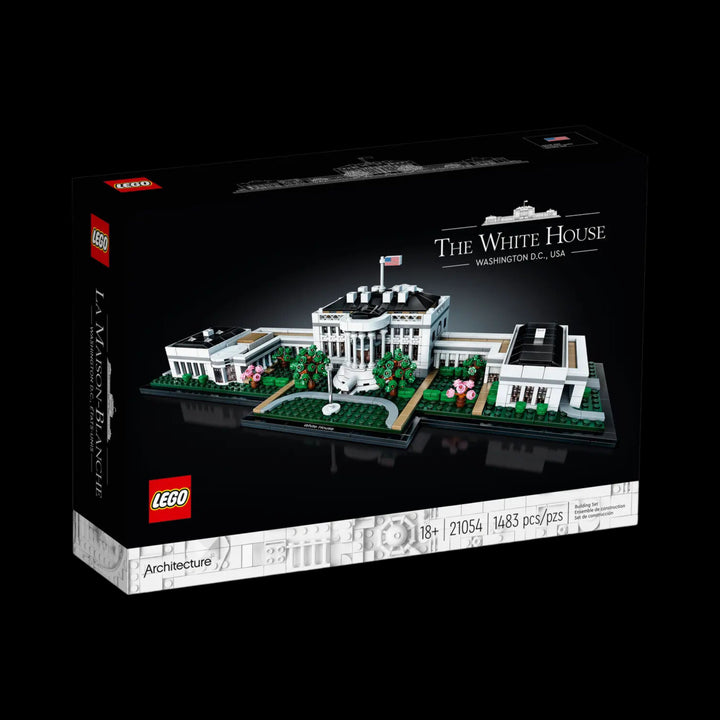 lego box of The White House 21054