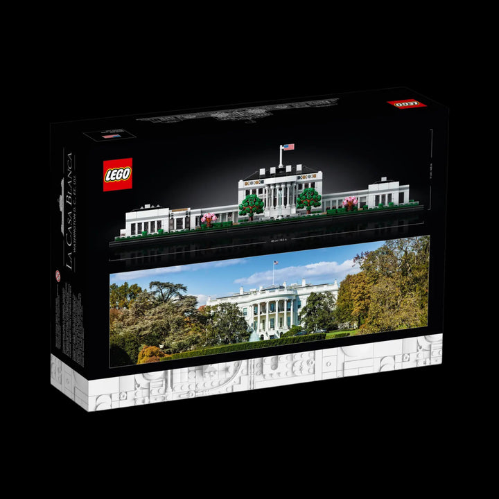 lego box of The White House 21054