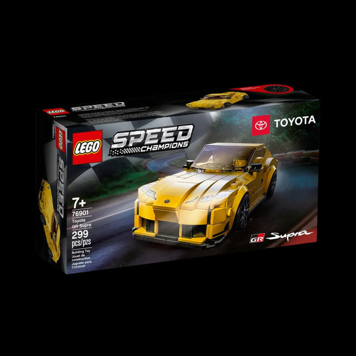 lego box of Toyota GR supra speed champs 76901