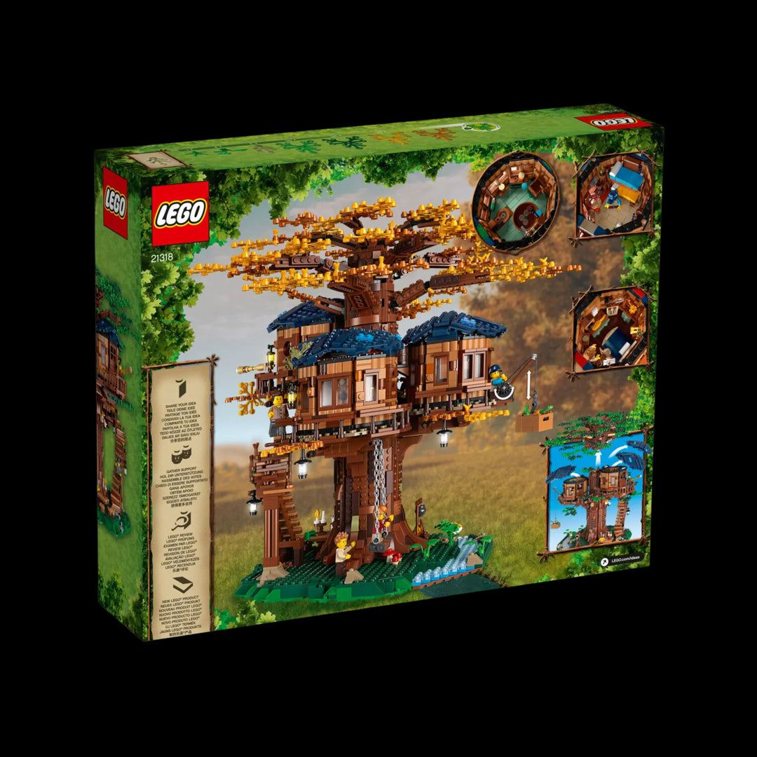 lego box of Treehouse 21318