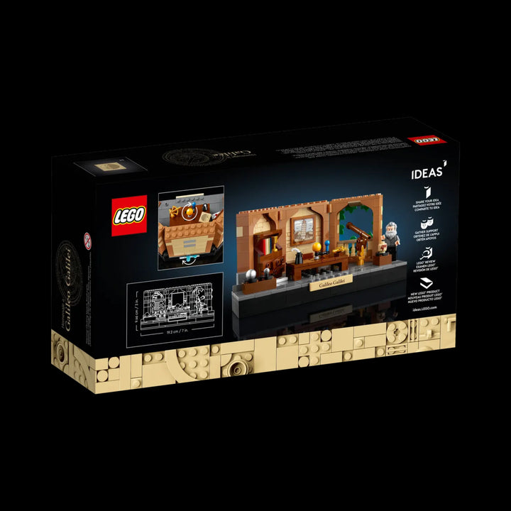 lego box of Tribute to Galileo Galilei 40595