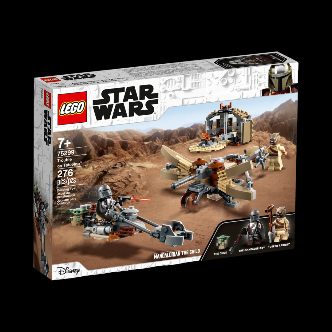 Lego box of trouble on tatooine 75299