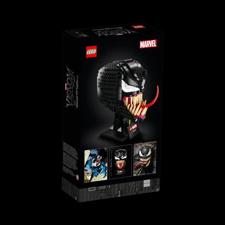 lego box of Venom helmet 76187