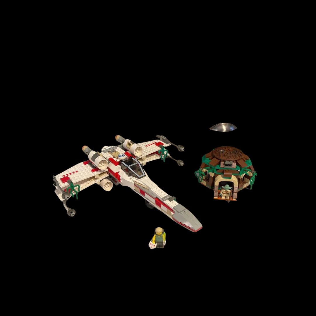 All elements of X-wing Fighter 4502