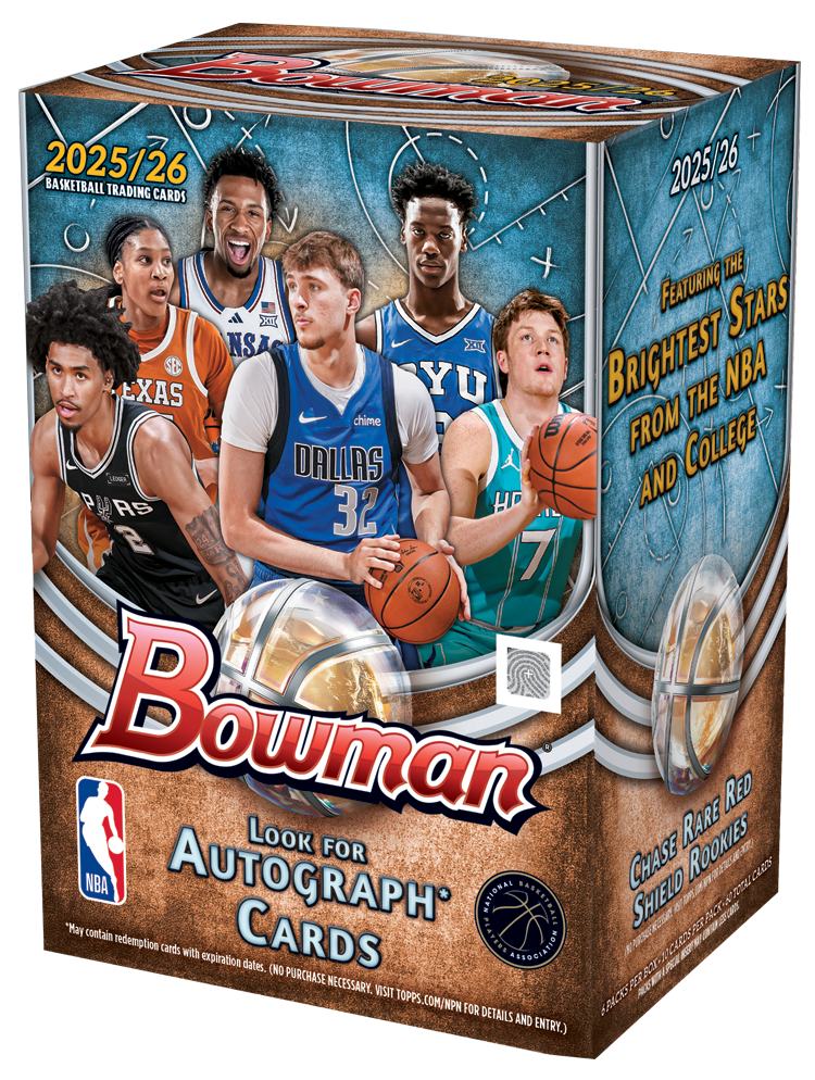 2025-26 Bowman Basketball Value Box stock product image