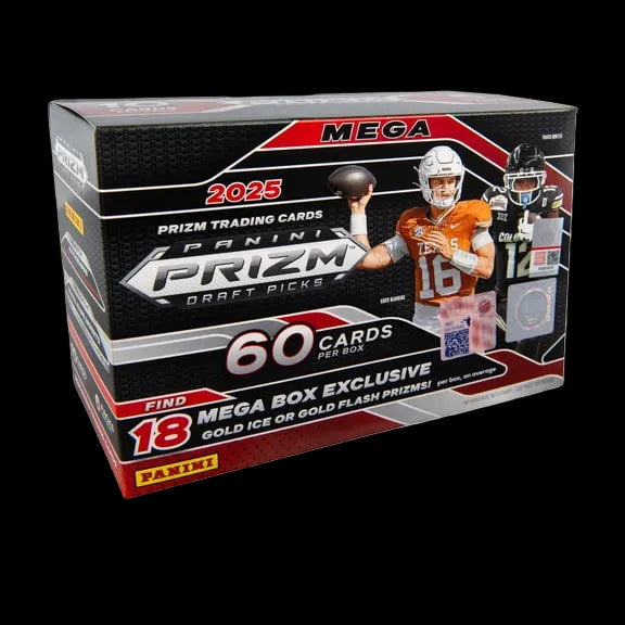 2025 Panini Prizm Draft Picks Football Mega Box stock product image