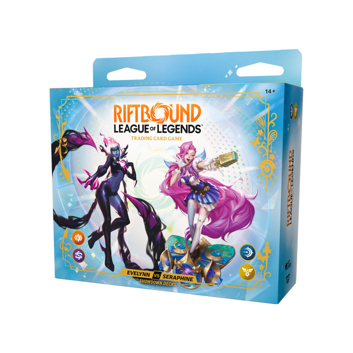 Riftbound Radiance Showdown Decks angled retail box view